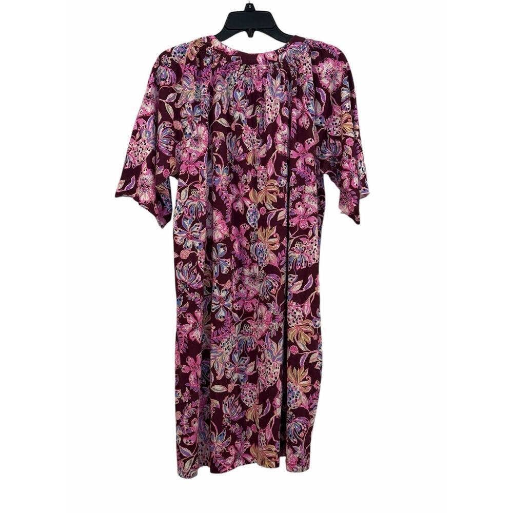 Lilly Pulitzer Amarena Cherry Tropical With A Twist Norris Button Print Dress XL - Picture 6 of 13